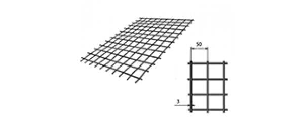 Сетка сварная (дорожная) 50х50х3мм 1х2м купить с доставкой в Данках
